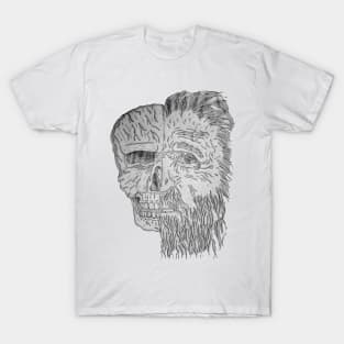 The old man and the skull T-Shirt